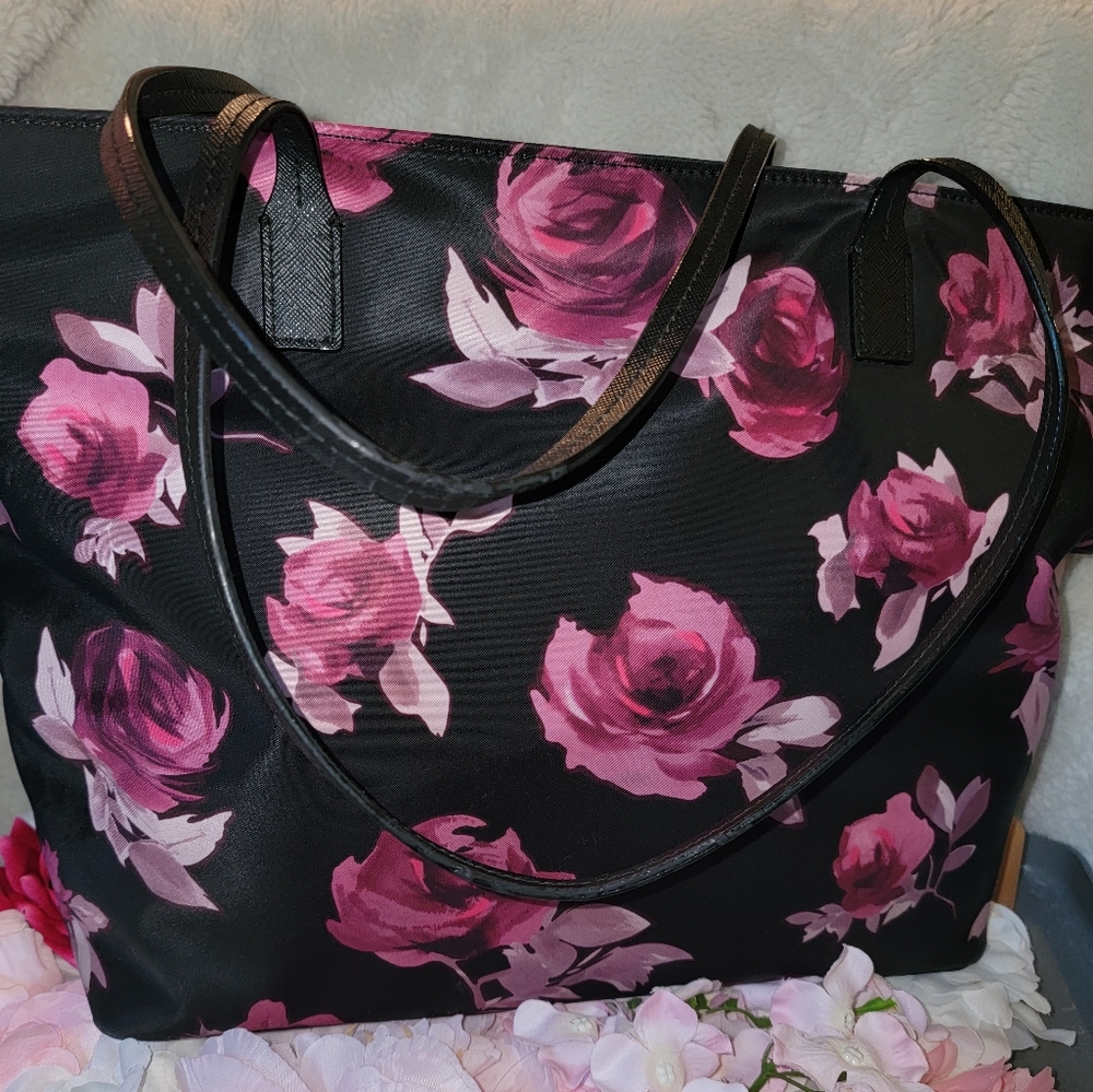 🔥Kate spade Blake tote bag roses - Picture 2 of 6